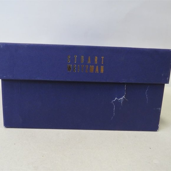 Stuart Weitzman SPRINGFLING  Red PATENT LEATHER Slingback PUMPS Size 8.5 NEW - Picture 11 of 12